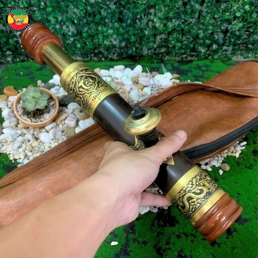 Điếu Cày Mini Rút Đồng Nổi - DCA16