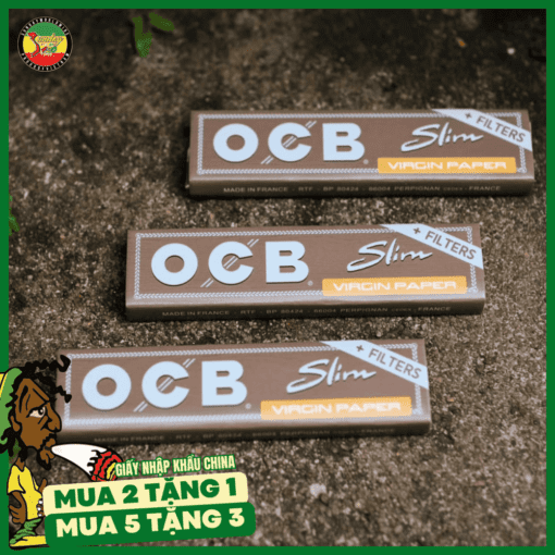 Giấy Cuốn OCB Brown Slim & Filter - GC02