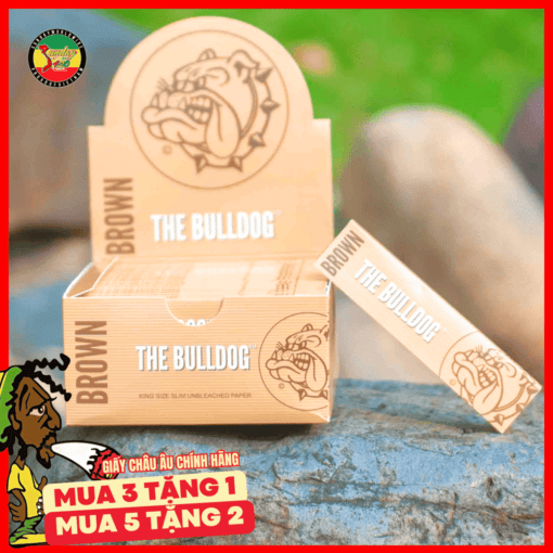 Giấy Cuốn The Bulldog Kingsize Slim Brown - GC127