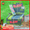 Giấy Cuốn RAW Black Organic Hemp Kingsize Slim - GC134