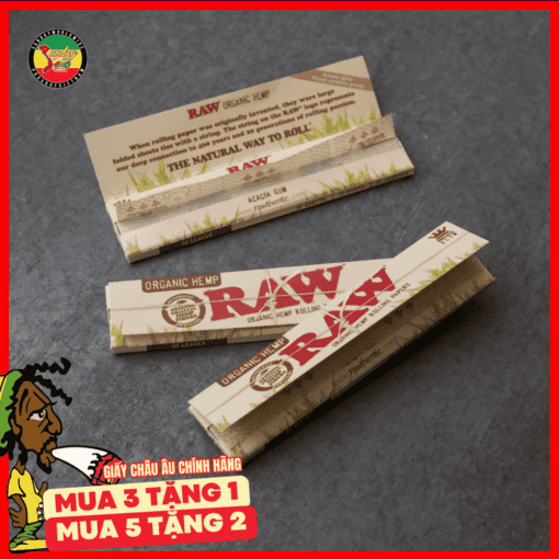 Giấy Cuốn RAW Organic Kingsize Slim - GC135