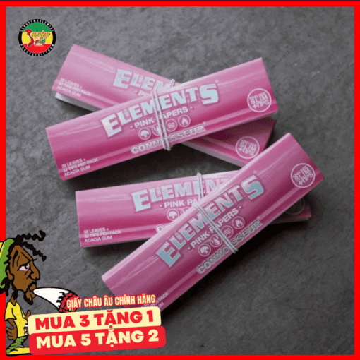 Giấy Cuốn Elements Pink Connoisseur Kingsize & Filter Tips - GC144