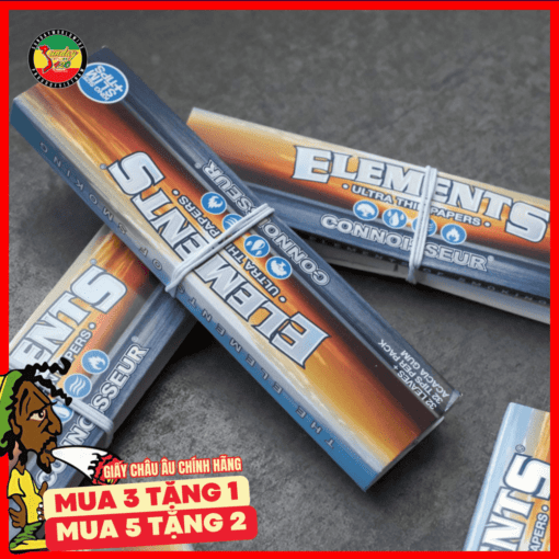Giấy Cuốn Elements Connoisseur Kingsize Slim & Filter Tips - GC145