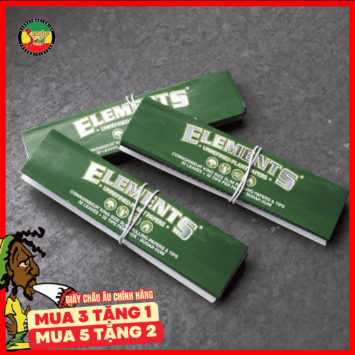 Giấy Cuốn Elements Green Connoisseur Kingsize & Filter Tips - GC147