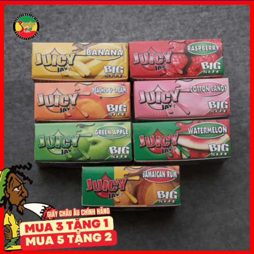 Hộp Giấy Cuốn Juicy Jay's Bigsize Mix Roll - GC152