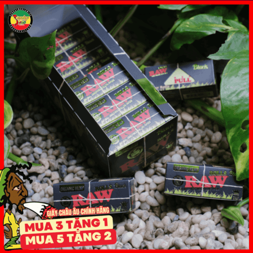 Cuộn Giấy RAW Black Organic Hemp Rolls 3M - GC155