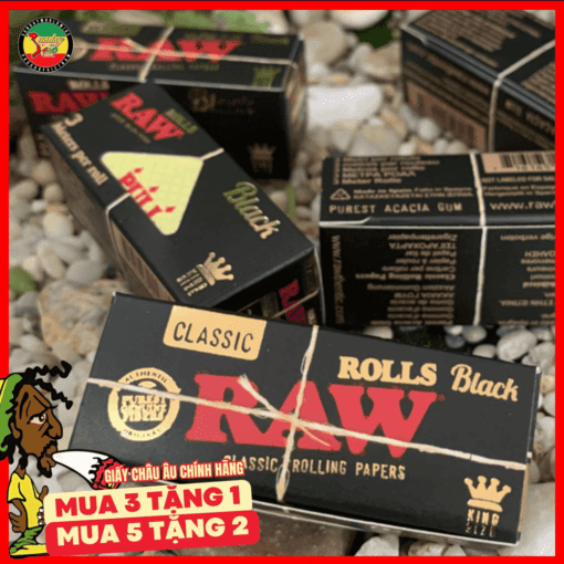 Cuộn Giấy Raw Black Rolls 3M - GC158