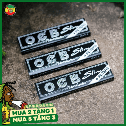 Giấy Cuốn OCB Đen 110mm & Filter tips - GC36