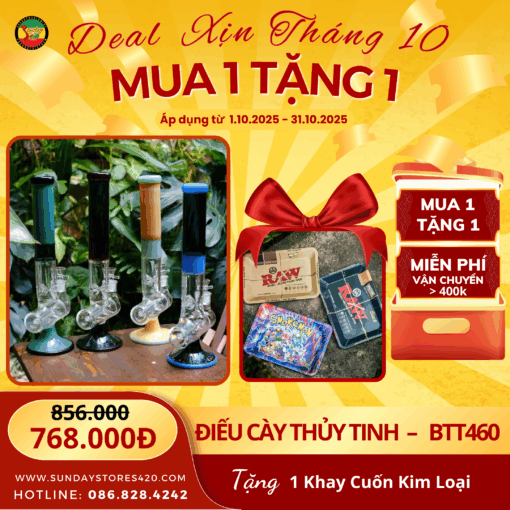 Điếu Cày Lọc Ngang - BTT460