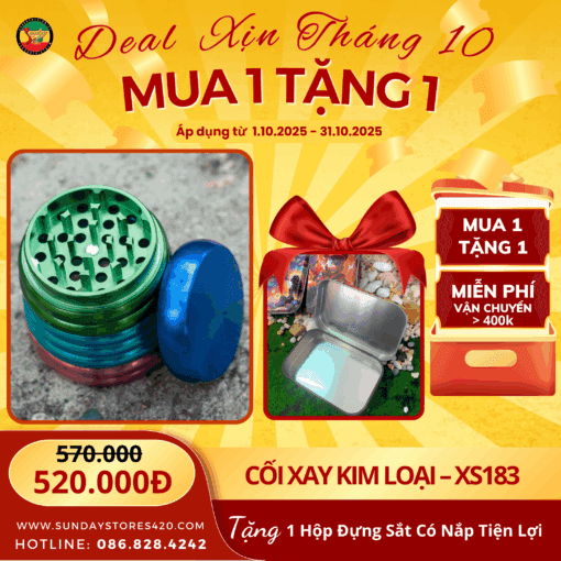 Cối Xay Kim Loại Slinky - XS183