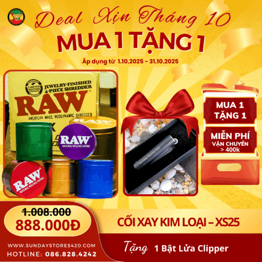 Cối Xay RAW x Santa Cruz Shredder - XS25