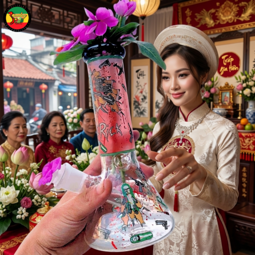 Điếu Cày Thủy Tinh Diversity - BTT401