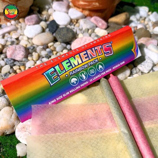 Giấy Cuốn Elements RAINBOW Kingsize Slim - GC162