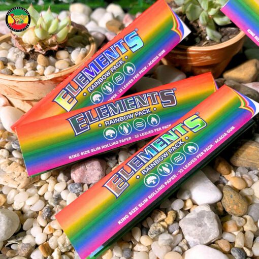 Giấy Cuốn Elements RAINBOW Kingsize Slim - GC162