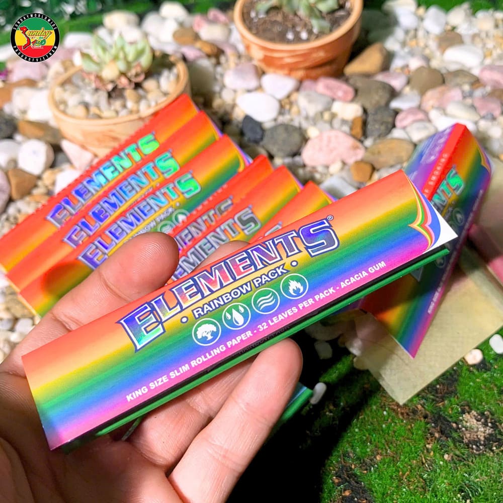 Giấy Cuốn Elements RAINBOW Kingsize Slim - GC162