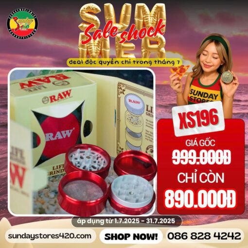 Cối Xay RAW LIFE Modular 63MM - XS196