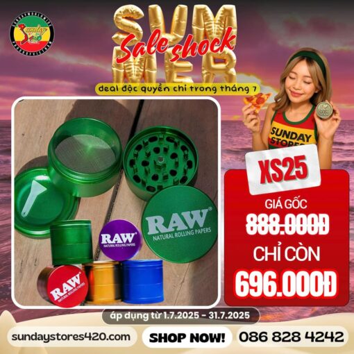 Cối Xay RAW x Santa Cruz Shredder - XS25