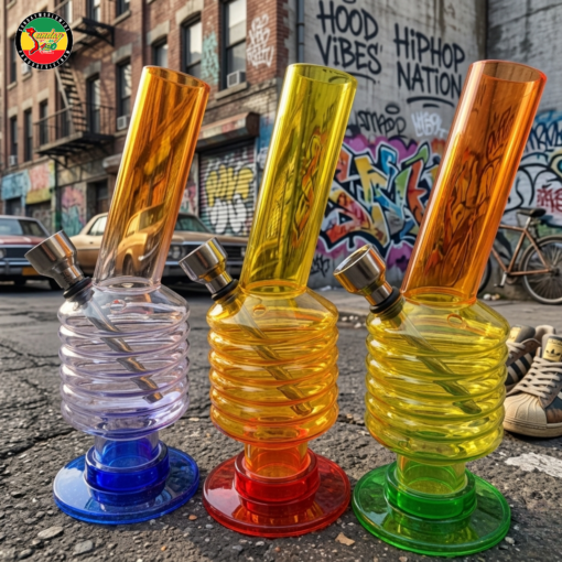 Điếu Cày Nhựa Rainbow | Acrylic Bong - BN15