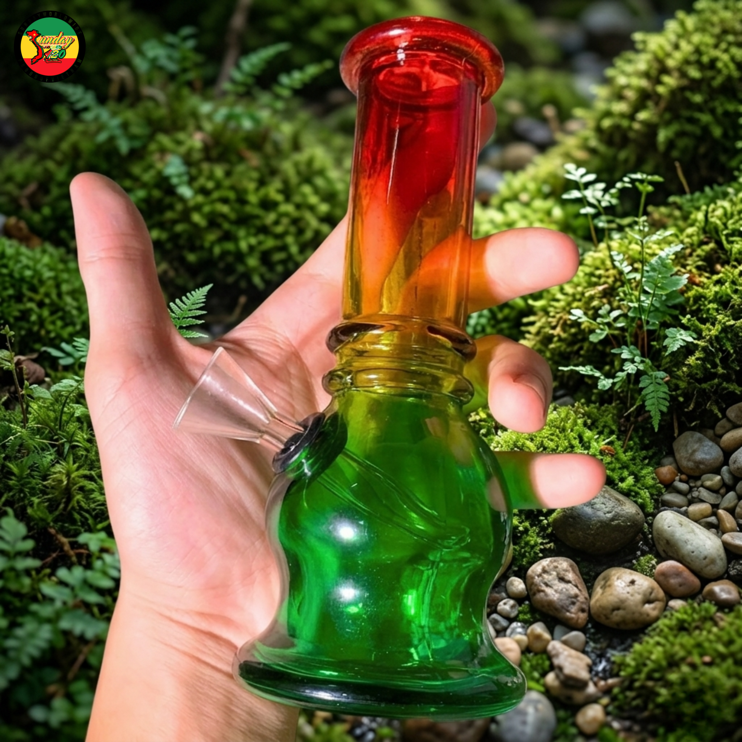 Điếu Cày Thủy Tinh Mini Kurbis - BTT396