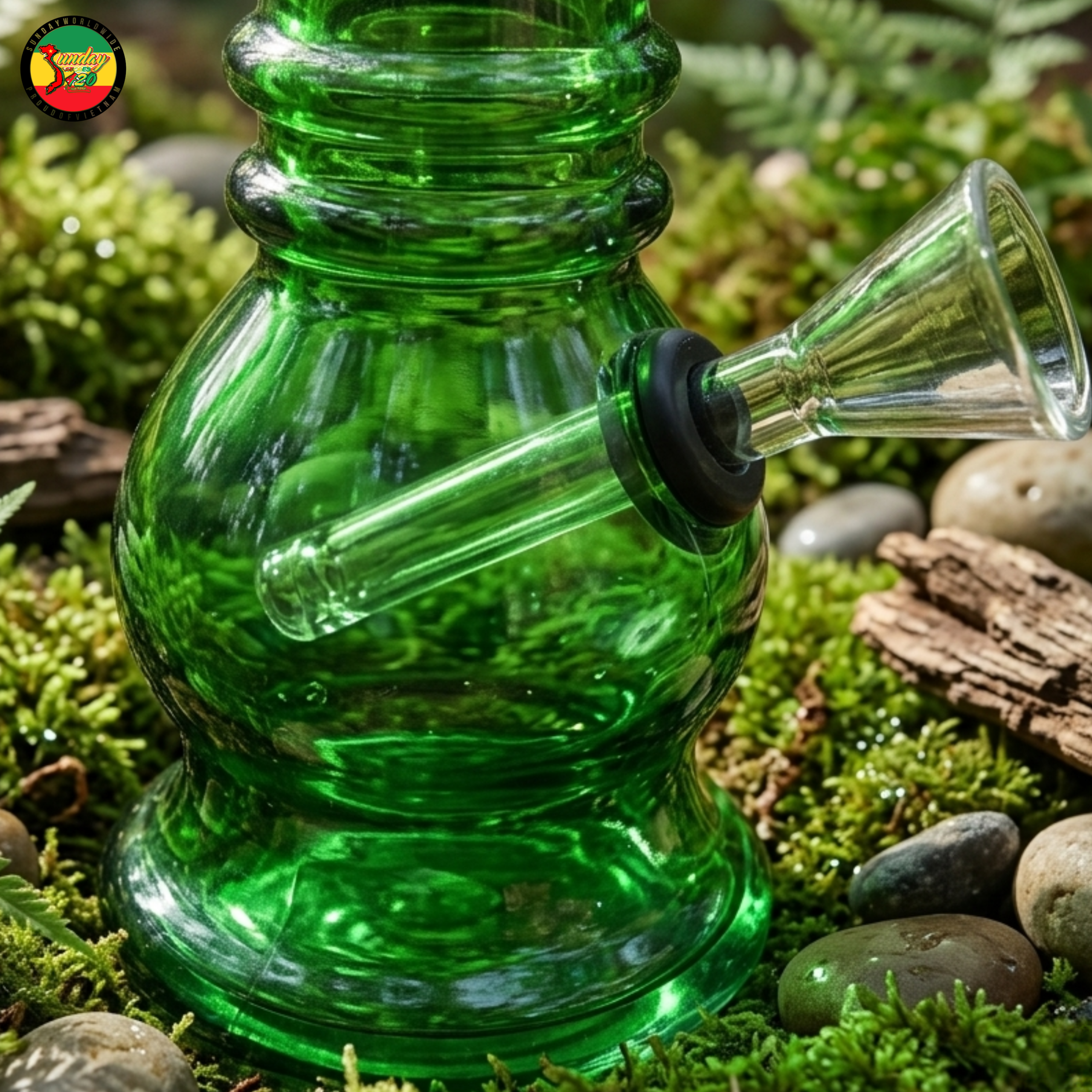 Điếu Cày Thủy Tinh Mini Kurbis - BTT396 - Ảnh 2