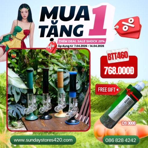 Điếu Cày Lọc Ngang - BTT460