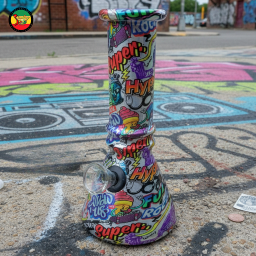 Alternative view of Điếu Cày Thủy Tinh Willy Wonka - BTT443