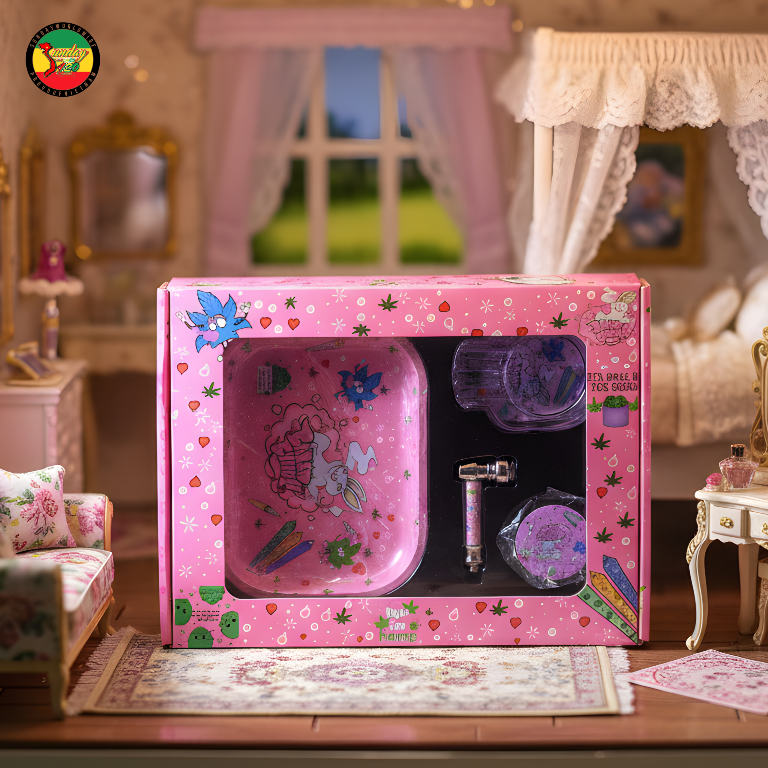 Combo Party Kitbox | Hộp Phụ Kiện 4 Trong 1 - CB05 - Ảnh 3