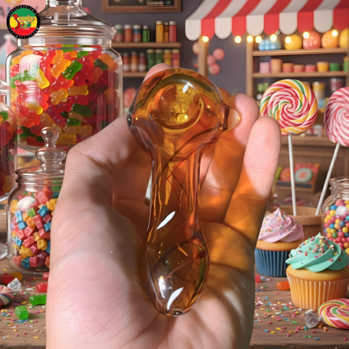 Alternative view of Tẩu Thủy Tinh Amber - TTT173