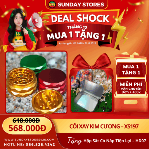 Cối Xay Kim Cương - XS197