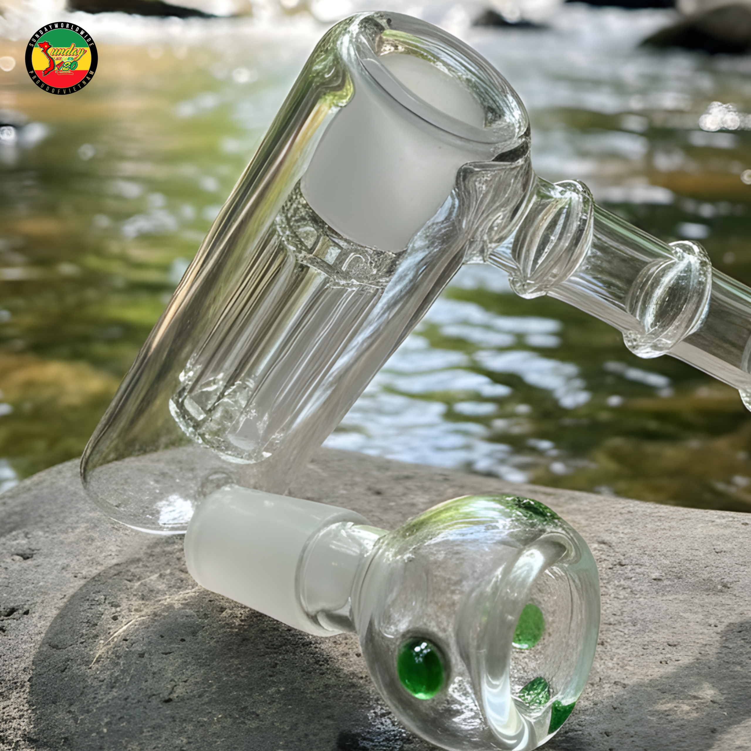 Tẩu Thủy Tinh Lọc Nước 6 Ống - TTT30 - Ảnh 3