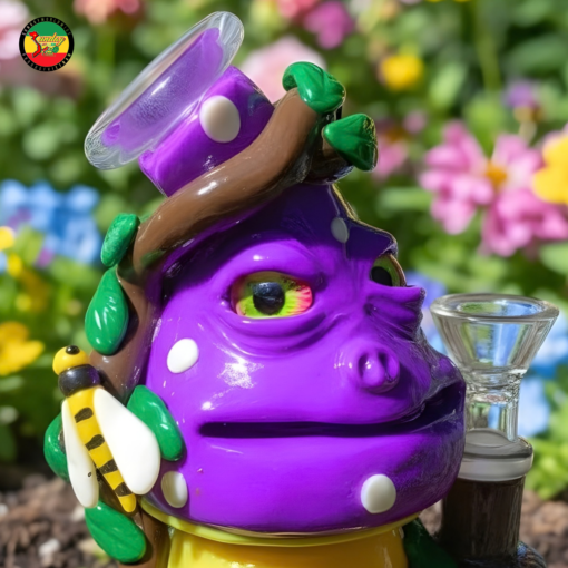 Alternative view of Điếu Cày Thủy Tinh Fume Shroom - BTT725