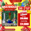 Điếu Cày Thủy Tinh Willy Wonka - BTT443