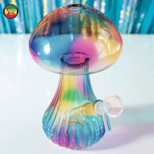 Điếu Cày Thủy Tinh Mini Magic Mushroom - BTT723