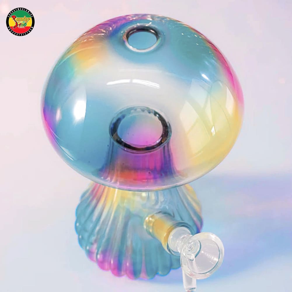 Điếu Cày Thủy Tinh Mini Magic Mushroom - BTT723