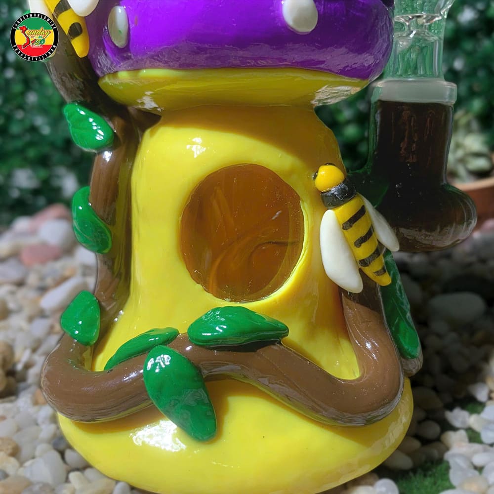 Điếu Cày Thủy Tinh Fume Shroom - BTT724
