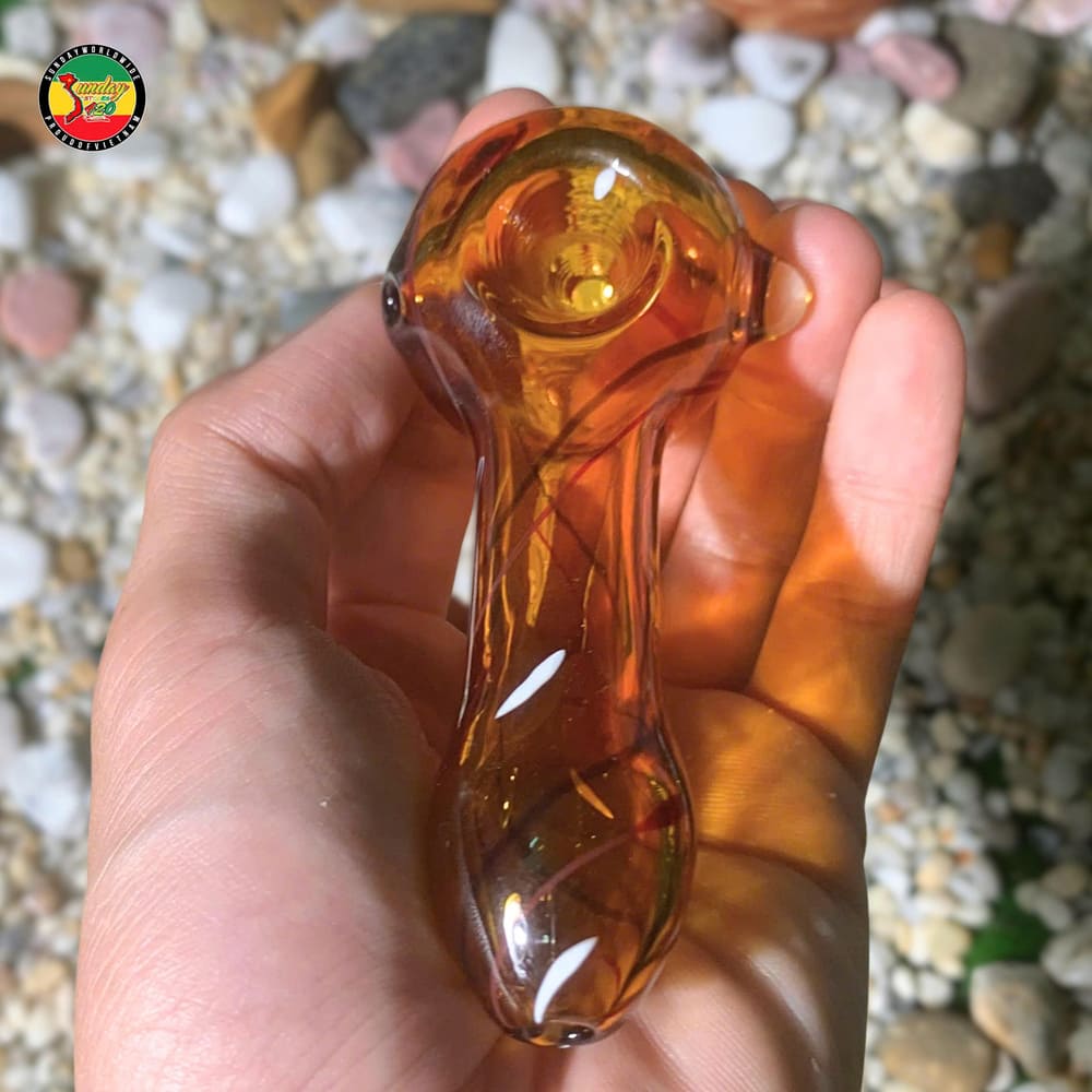 Tẩu Thủy Tinh Amber - TTT173