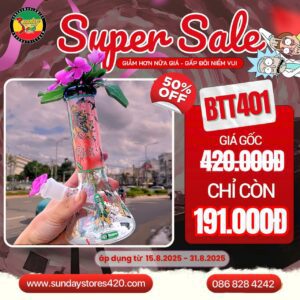 SUPER SALE Giữa Hè - BTT401 Giảm Sốc 50%