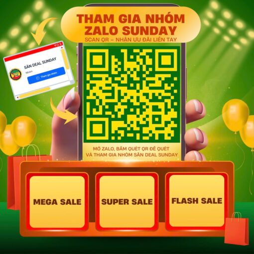 THAM GIA ZALO SUNDAY - NHẬN NGAY ƯU ĐÃI HỜI