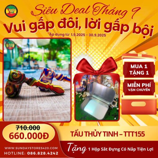 Tẩu Khô Hoa Văn Cổ Điển - TTT155