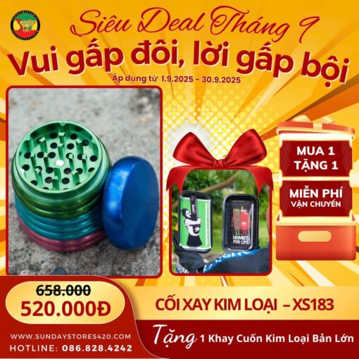 Cối Xay Kim Loại Slinky - XS183
