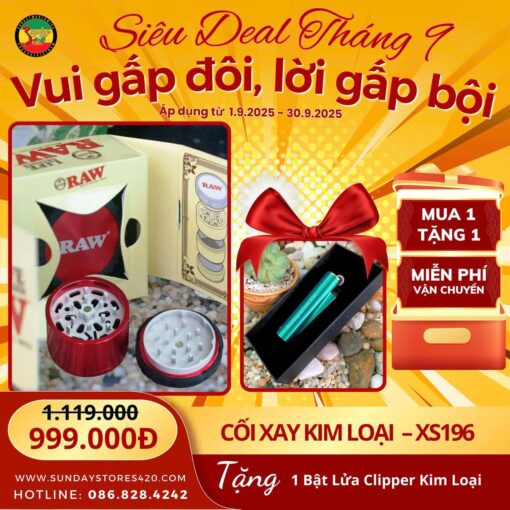 Cối Xay RAW LIFE Modular 63MM - XS196