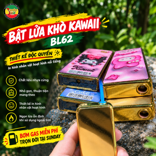 Bật Lửa Khò Kawaii - BL62