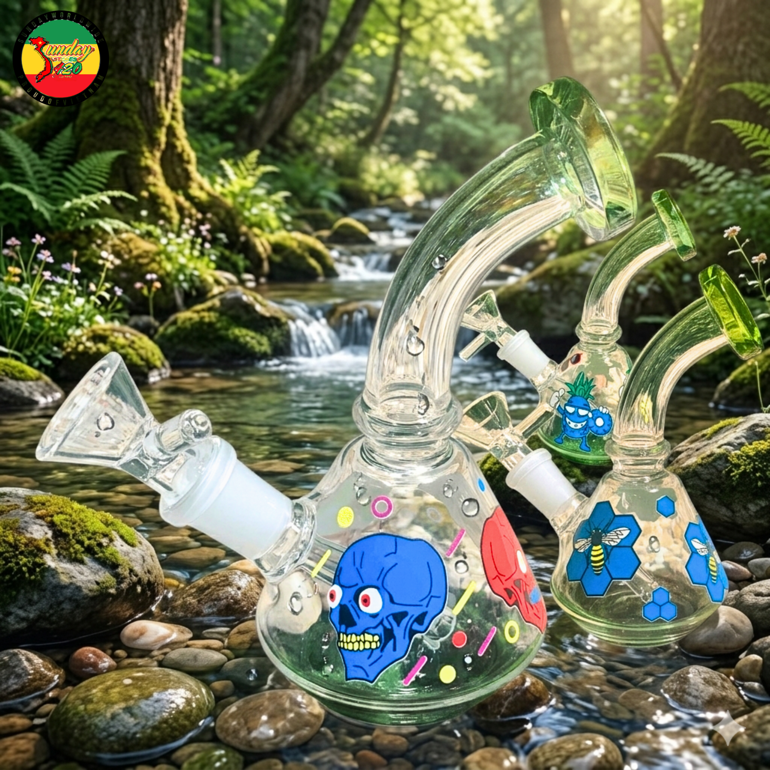 Điếu Cày Mini Crystal - BTT751 - Ảnh 8