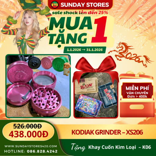 Kodiak Grinder - XS206