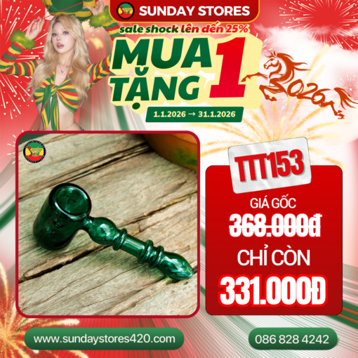 Tẩu Thủy Tinh Cổ Điển - TTT153