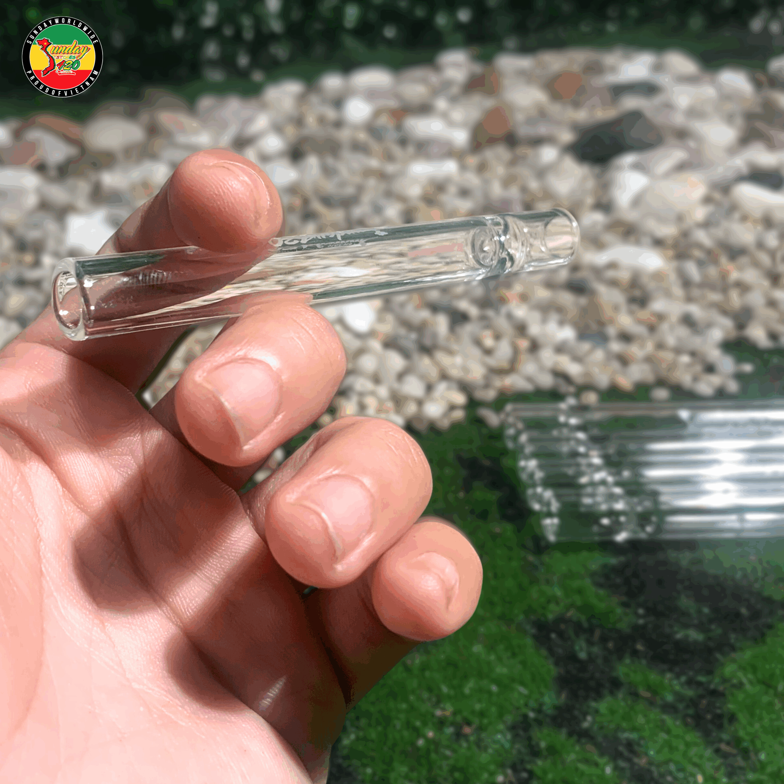 Tẩu Thủy Tinh Ống Thẳng Sunday - TTT95 - Ảnh 3