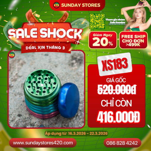 Cối Xay Kim Loại Slinky - XS183