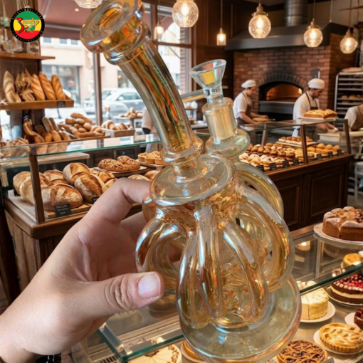 Điếu Cày Thủy Tinh Kẹo Ngọt - BTT585