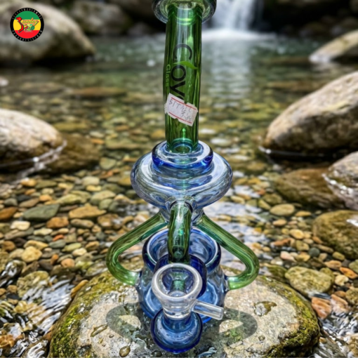 Alternative view of Điếu Cày Thủy Tinh Xiên Xẹo - BTT464