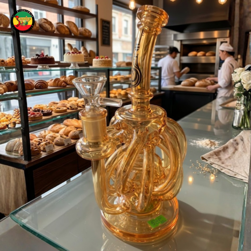 Alternative view of Điếu Cày Thủy Tinh Kẹo Ngọt - BTT585